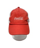 Coca Cola Red And White Trucker Style Mesh Adjustable Hat - £10.45 GBP