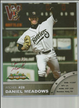 DANIEL MEADOWS 2009 WISCONSIN TIMBER RATTLERS MIDWEST LEAGUE AUTO`ED 8 X 10 - £3.92 GBP