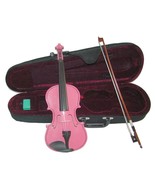 Merano 3/4 Violin ,Case, Bow ~ Pink - £78.17 GBP