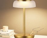 Battery Operated Led Table Lamp, 5000Mah Cordless Desk Lamp With 3 Level... - £45.49 GBP