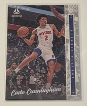 2021-22 Panini Chronicles Luminance Cade Cunningham Rookie NBA Pistons Card #240 - $1.45