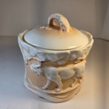 Vintage Czech Tobacco Lion Jar - $1,120.85 MXN