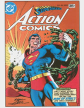 11x14 Inch SIGNED Neal Adams DC Comics Superman Art Print ~ Action Comics #481 - £39.56 GBP