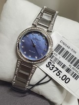 NEW✅ Citizen Eco-Drive Crystal Blue Mother of Pearl Dial EM0840-59N Ladies $375 - £54.64 GBP