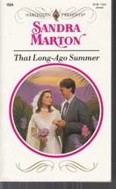 Marton, Sandra - That Long-Ago Summer - Harlequin Presents - # 1524 - £2.36 GBP
