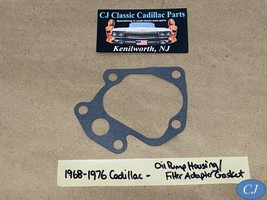 NEW 1968-1976 Cadillac 472/500 Engine OIL PUMP HOUSING OIL FILTER ADAPTE... - $11.87