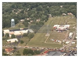 President Donald Trump Ass ASIN Ation Ariel View Of Butler Farm Rally 5X7 Photo - £8.74 GBP