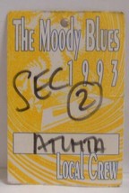 THE MOODY BLUES - VINTAGE ORIGINAL CLOTH CONCERT TOUR BACKSTAGE PASS *LA... - €8,55 EUR