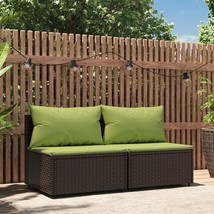  Patio Middle Sofa Brown, Green - $4,984.30 MXN