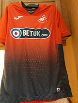 Men Tops - Swansea City AFC Size S Polyester Multicoloured Shirt - $22.50