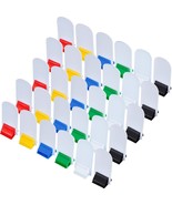36 Pieces Game Card Stands Multi Color with 36 Pieces Blank Board Game B... - £22.12 GBP