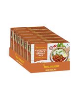 Meal Delight Heat & Eat Chickpeas Curry & Basmati Rice Meal Box,12.3Oz Pack of 6 - $19.58