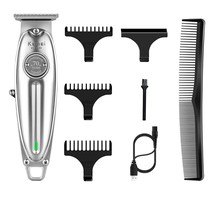 Kemei Professional Beard/Hair Trimmer With 0Mm Bald Blade Hair Clippers For Men - £34.59 GBP