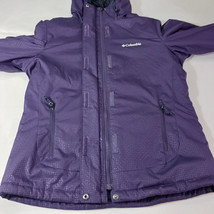 Columbia SL5498 Omni-Shield Advanced Womens Purple Full Zip Hoodie Jacket Size M image 9