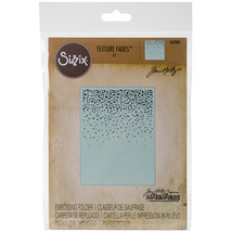 Sizzix Texture Fades A2 Embossing Folder Snowfall/Speckles By Tim Holtz - $18.81