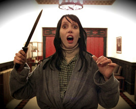 The Shining Shelley Duvall shocked holding knife in terror 8x10 Photo - $9.75