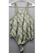 Free People Intimately Bodysuit Women Small Multicolor Snakeskin Moss Ni... - $551.02 MXN