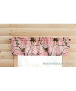 RealTree AP Window Valance, Pink, Camo Outdoors Design Decor. 60&quot; x 14&quot; ... - €10,95 EUR