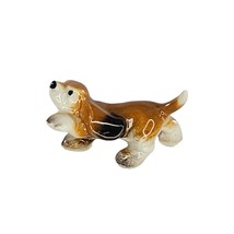 Hagen Renaker Basset Hound Puppy Figurine Walking *Chipped* - $8.99