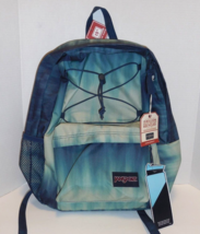 JanSport Flex Pack Backpack Bookbag Static Surf Bag Blue Girls Boys 15&quot; Laptop - £31.61 GBP