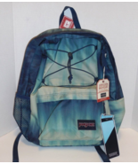 JanSport Flex Pack Backpack Bookbag Static Surf Bag Blue Girls Boys 15&quot; ... - £31.03 GBP