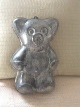 Vintage Tin Teddy Bear Mold,Collectibles,Candy,Chocolate,Bake,Chef,Baker... - $95.00