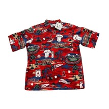 Vintage 2002 Los Angeles Angels MLB Reyn Spooner Hawaiian Shirt Men&#39;s Me... - £47.54 GBP