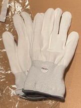 1 Pair White Gloves Glow Green in the Dark,Small/medium Size NEW bb1 - £11.79 GBP