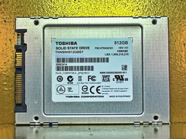 Toshiba 512GB Solid State Drive Ssd 2.5" Sata 6.0 Gbit/s THNSNH512GCST - $78.88