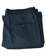 Perry Ellis Black Slacks Mens Classic Fit Dress Pants Size 38x30 Cuffed ... - $29.70