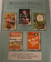.  Reader’s Digest Condensed Books: Summer 1955 Selections with a Brief Condensa - £27.52 GBP