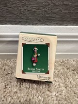 Hallmark Keepsake Miniature Christmas Ornament Pendent Bunny Skates Maxine 2003 - £6.38 GBP
