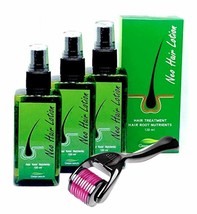 3x Neo Hair Lotion + Derma Roller Neo Hair Treatment Complete Package (number 2) - £84.82 GBP