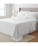 Full Sheet Set Greyson &amp; Grant 6 Piece Sheet Set 100% Polyester White Di... - $468.22 MXN