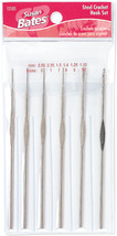 Susan Bates Steelite Crochet Hook Set-Sizes 0 To 10 - £11.92 GBP