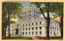 Ada County Court house Unposted Vintage Postcard Boise Idaho - £11.72 GBP
