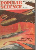 ORIGINAL Vintage August 1948 Popular Science Magazine - £19.38 GBP