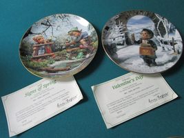 HUMMELCALENDAR Plate Collection 8 1/4&quot; New- 7 Months- Pick ONE (Number: 1- Valen - $46.05