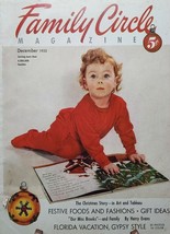 December 1953 Family Circle Magazine Christmas Decor Recipes Fashion Gif... - £19.19 GBP
