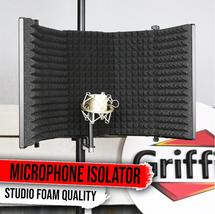 Studio Microphone Soundproofing Acoustic Foam Panel by GRIFFIN - Soundproof Filt - £36.96 GBP