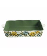 Pioneer Woman ~ Rose Shadow ~ 13 x 9.5 ~ Rectangular Baking Dish ~ Stone... - $54.68 CAD