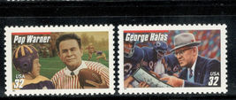 1997 lot of 2 USPS 37 cents Football NFL stamps Scott#3147-50 yes Buy no... - £1.51 GBP