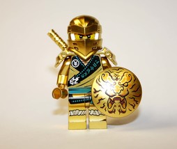 Building Toy Jay 10th Anniversary Golden Legacy Ninjago Minifigure Gift Christma - £5.76 GBP