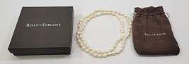 *B) Ross Simons 30&quot; Baroque Pearl Necklace - £77.86 GBP