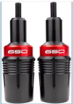 Frame Sliders Crash Protector For Kawasaki Ninja 650 2017-2025 Red - $49.49