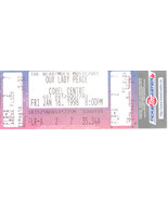 OUR LADY PEACE 1998 Vintage Ticket Stub Ottawa Corel Ctr. Presented by T... - $4.95