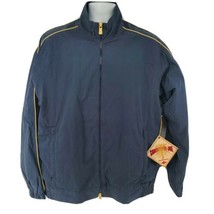 Caribbean Joe Jacket Size M Navy Blue Golf - $49.45
