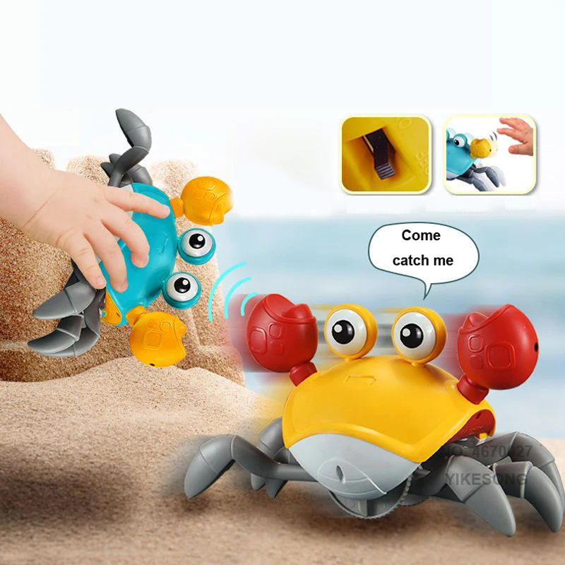 Induction Escape Crab Crawling Automatically Avoid Obstacles Toys Baby - £19.24 GBP