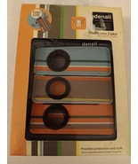 Denali Brand iPod Shuffle Cases 3 Pack Blue / Earthtone / Orange New Other - $14.99