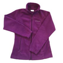 COLUMBIA - Woman&#39;s Small Purple Fleece - Full Zip Up- Sweater-Sweatshirt... - $15.56 CAD